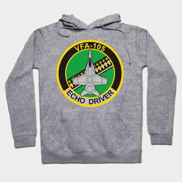 VFA-105 Gunslingers - F/A-18 Hoodie by MBK